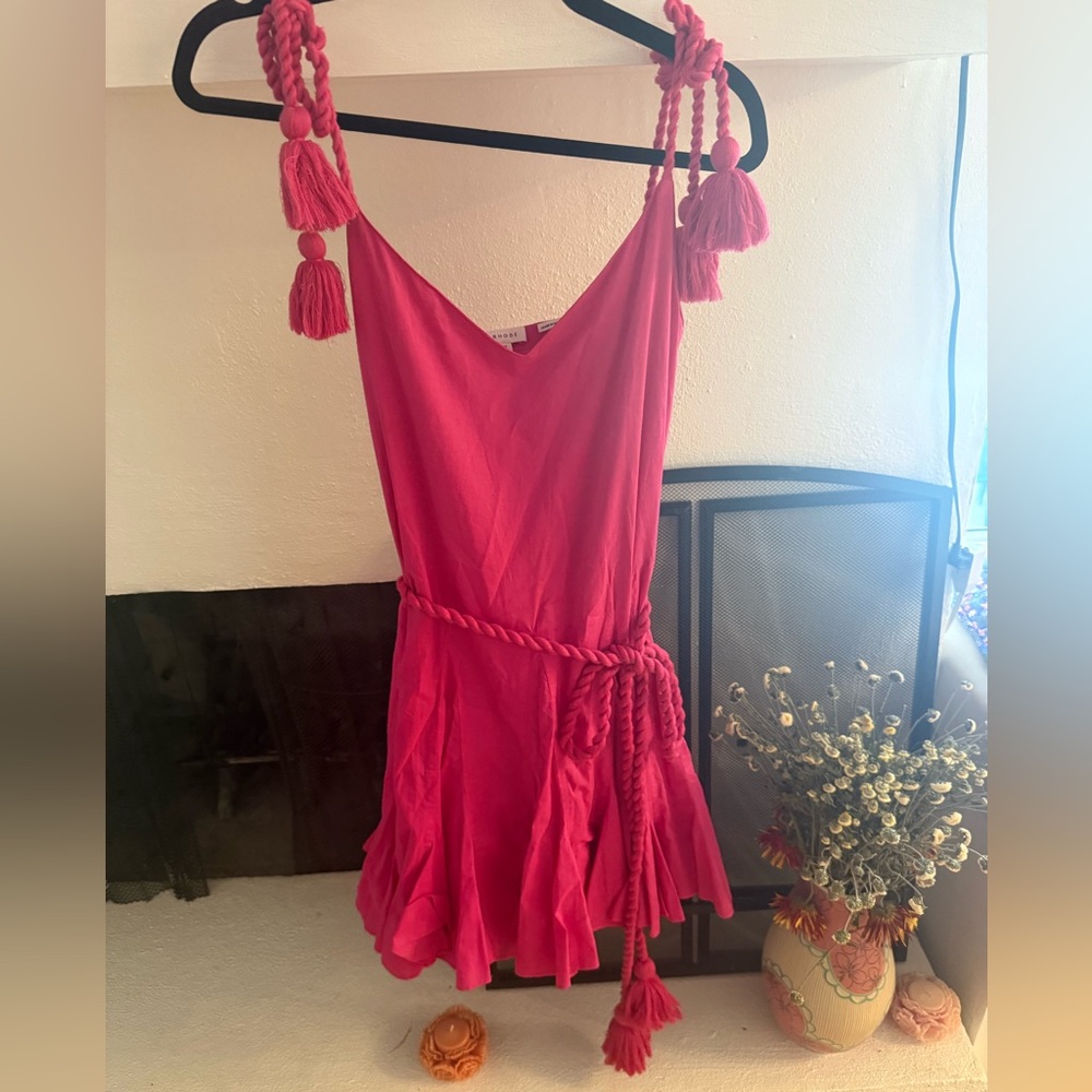 RHODE Bold Pink Dress